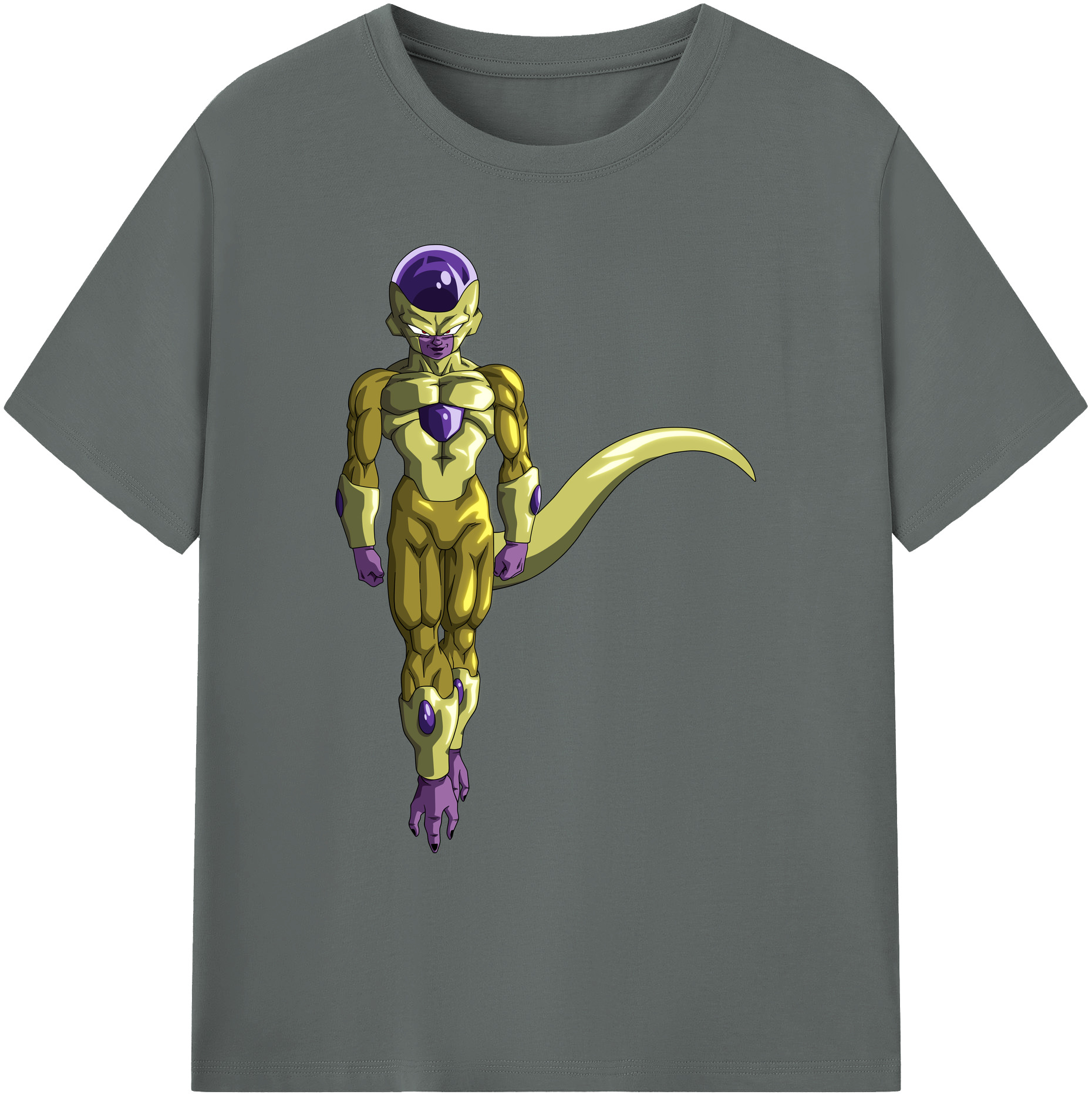 （画像用） ドラゴンボール フリーザ DRAGON BALL Frieza 綿100％ メンズ半袖Tシャツ｜肌触りやわらか＆通気性